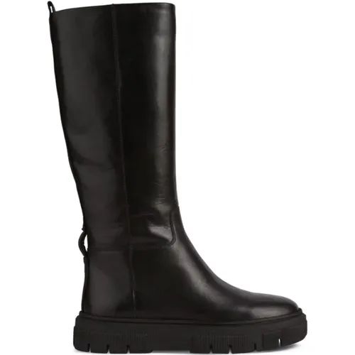 Isotte High Boots , female, Sizes: 5 UK, 8 UK, 6 UK, 4 UK, 3 UK - Geox - Modalova