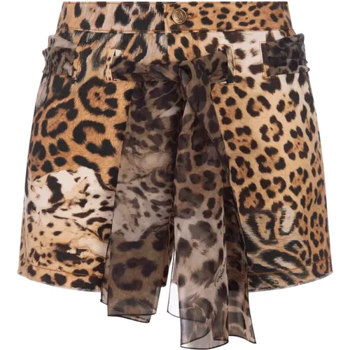 Short Skirts , Damen, Größe: XS - Roberto Cavalli - Modalova