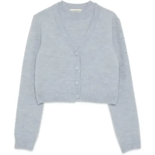 Lana Twinset Pullover , Damen, Größe: L - Roy Roger's - Modalova