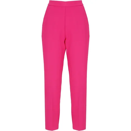 Fuchsia Hose mit Reißverschluss , Damen, Größe: XL - pinko - Modalova