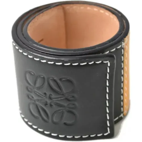 Pre-owned Leather bracelets , female, Sizes: ONE SIZE - Loewe Pre-owned - Modalova