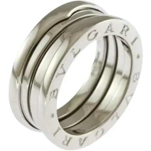 Pre-owned Silver rings , female, Sizes: ONE SIZE - Bvlgari Vintage - Modalova