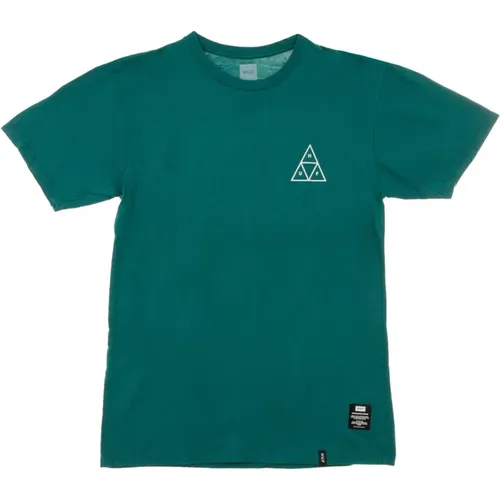 Essentials TT Quetzal T-Shirt , Herren, Größe: XL - HUF - Modalova