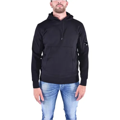 Diagonal Raised Fleece Hooded Sweatshirt , male, Sizes: L, M, XL - C.P. Company - Modalova