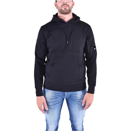 Diagonal Raised Fleece Hooded Sweatshirt , male, Sizes: S, L, M, XL - C.P. Company - Modalova