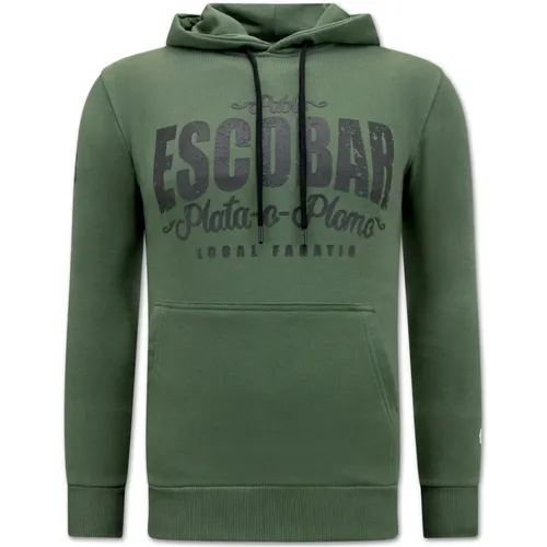 Pablo Escobar Sweatshirt Herren , Herren, Größe: XS - Local Fanatic - Modalova