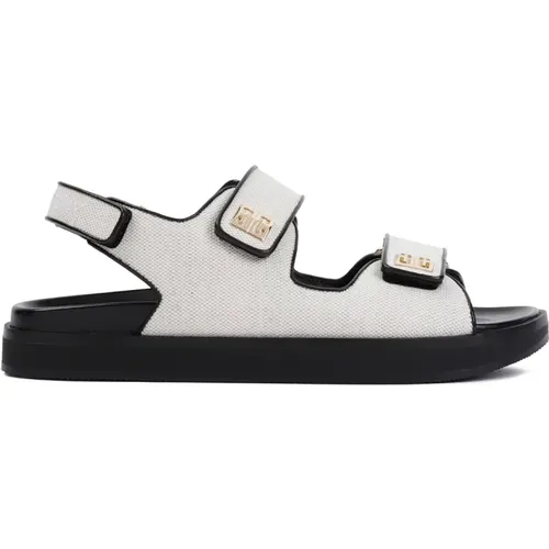 G Strap Flat Sandals in , female, Sizes: 5 UK, 7 UK - Givenchy - Modalova