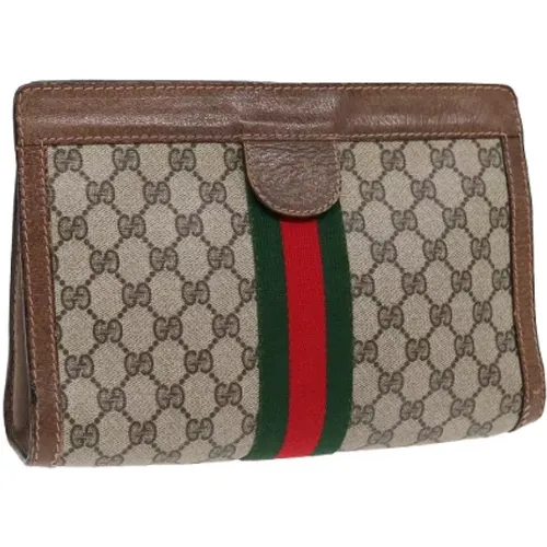 Pre-owned Leder clutches - Gucci Vintage - Modalova