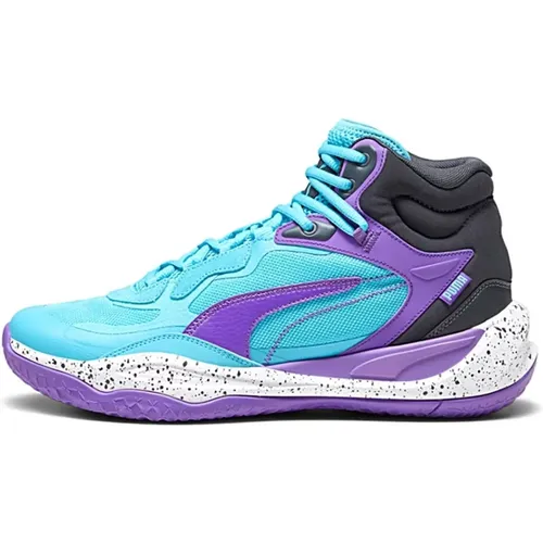 Playmaker Pro Mid Basketballschuhe - Puma - Modalova