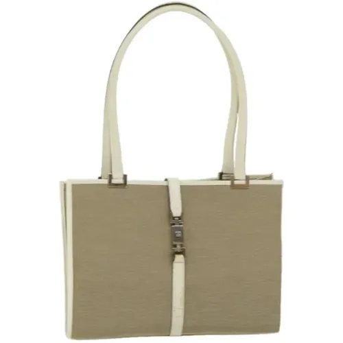 Pre-owned Canvas gucci-bags , female, Sizes: ONE SIZE - Gucci Vintage - Modalova