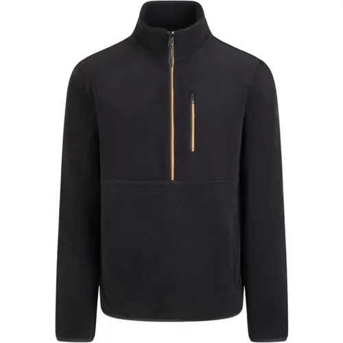 Half Zip Fleece Pullover Schwarz Herren , Herren, Größe: XS - Cruyff - Modalova