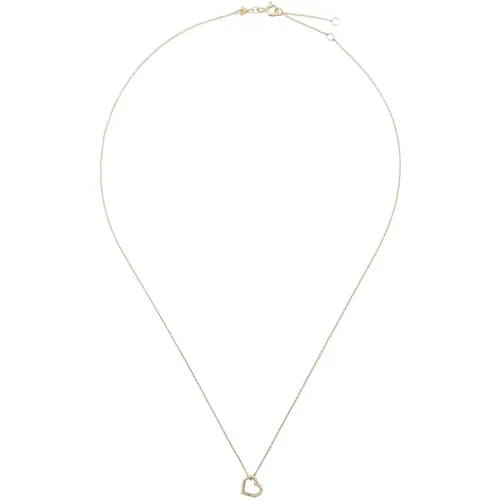 Gold Herz Anhänger Halskette - Aliita - Modalova