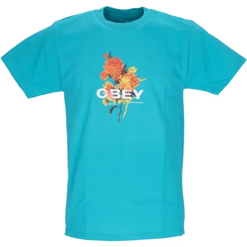 Klassisches Tee Bouquet T-shirt - Obey - Modalova