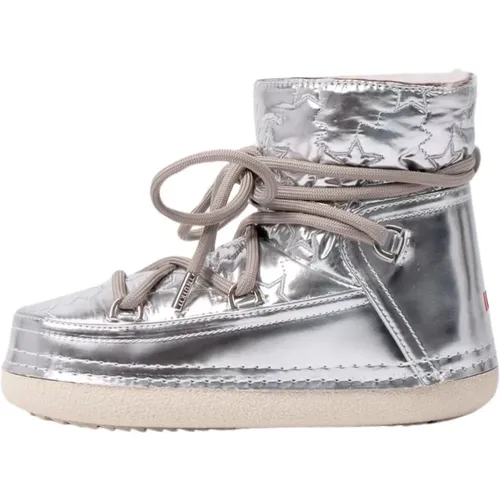 Bomber Star Silber Schuhe , Damen, Größe: 40 EU - Inuikii - Modalova