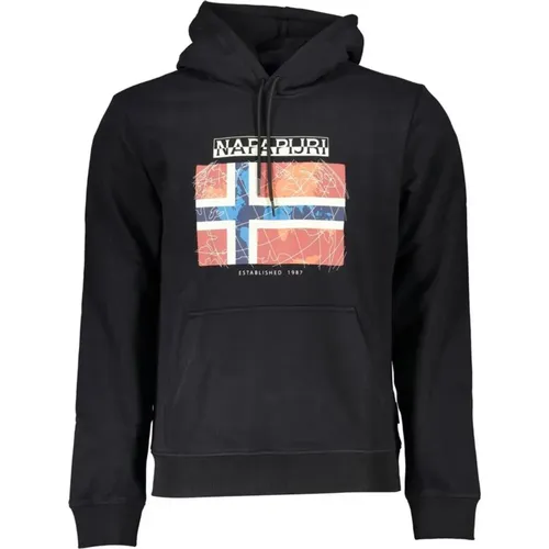 Hoodies , Herren, Größe: L - Napapijri - Modalova