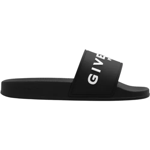 Slides with logo , female, Sizes: 3 UK, 2 UK - Givenchy - Modalova