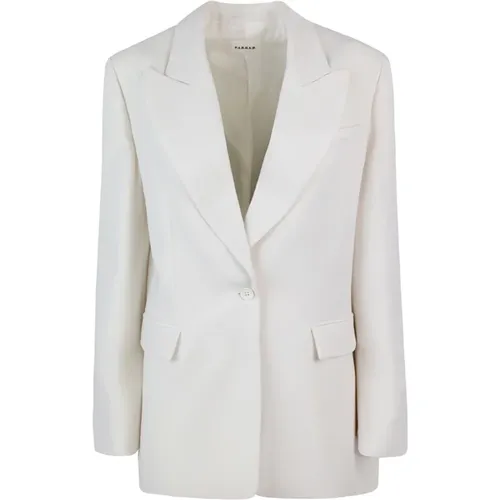 Oversized Cream Jacket , female, Sizes: S - P.a.r.o.s.h. - Modalova