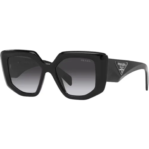 Gradient Gray Lens Sunglasses in , female, Sizes: 50 MM - Prada - Modalova