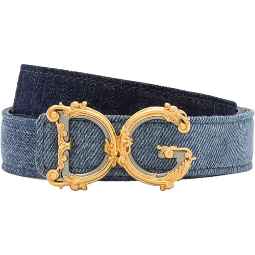 Stylish Belt with Unique Design , female, Sizes: 85 CM, 90 CM - Dolce & Gabbana - Modalova