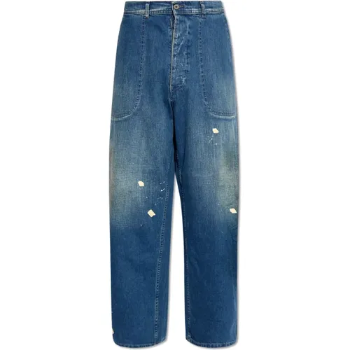 Jeans mit Vintage-Effekt - Maison Margiela - Modalova