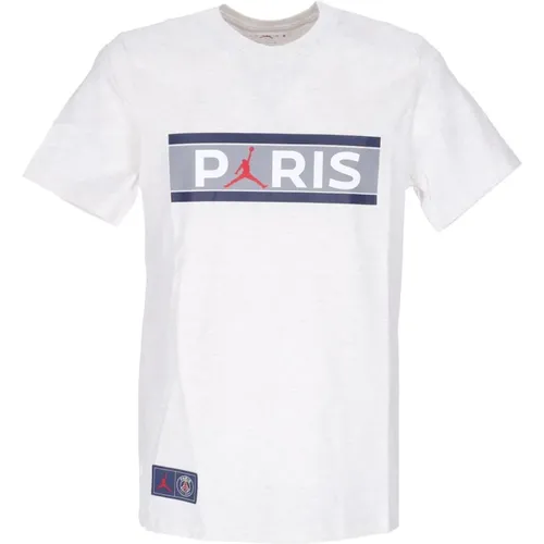 Paris Saint Germain Tee Herren T-Shirt , Herren, Größe: L - Jordan - Modalova