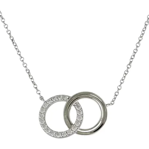 Pre-owned White Gold necklaces , female, Sizes: ONE SIZE - Tiffany & Co. Pre-owned - Modalova