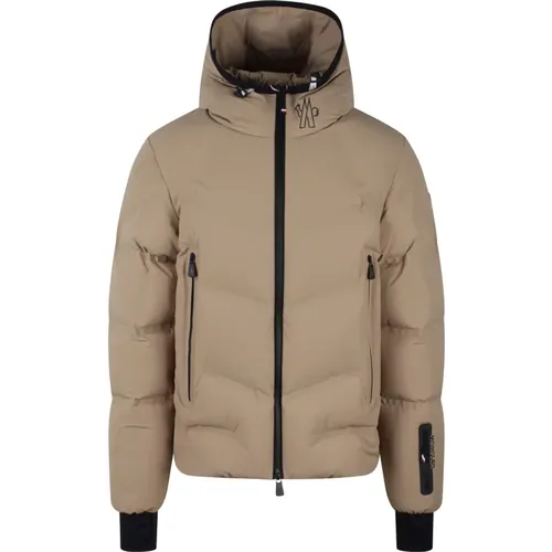 Hooded Padded Ski Jacket , male, Sizes: S, XS - Moncler - Modalova