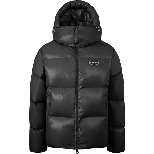 Down Jacket with Detachable Hood , male, Sizes: L, 2XL, M, 3XL, XL - duvetica - Modalova