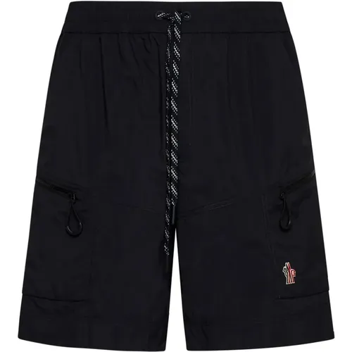 Reflective Shorts with Pockets , male, Sizes: L - Moncler - Modalova