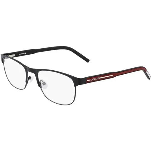 Schwarze Stilvolle Brille Lacoste - Lacoste - Modalova