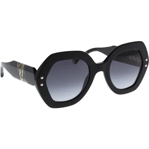 Sonnenbrille mit Verlaufsgläsern und Garantie , Damen, Größe: 52 MM - Carolina Herrera - Modalova