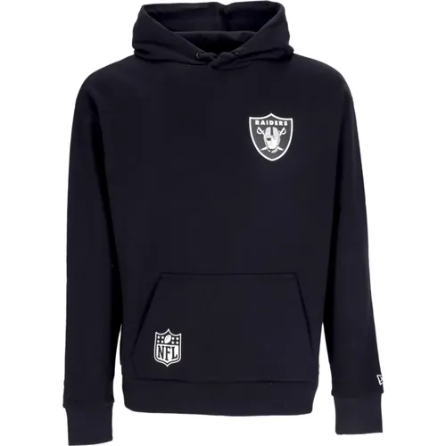 NFL Logo Oversized Hoodie Schwarz , Herren, Größe: XS - new era - Modalova