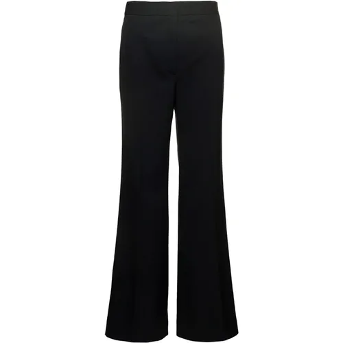 High-Waisted Wide Trousers , female, Sizes: S, M - Stella Mccartney - Modalova