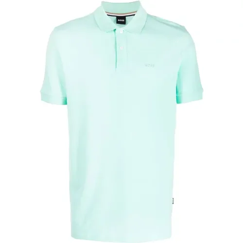 Pallas Cotton Polo Shirt , male, Sizes: M, XL, 2XL, S, L - Boss - Modalova