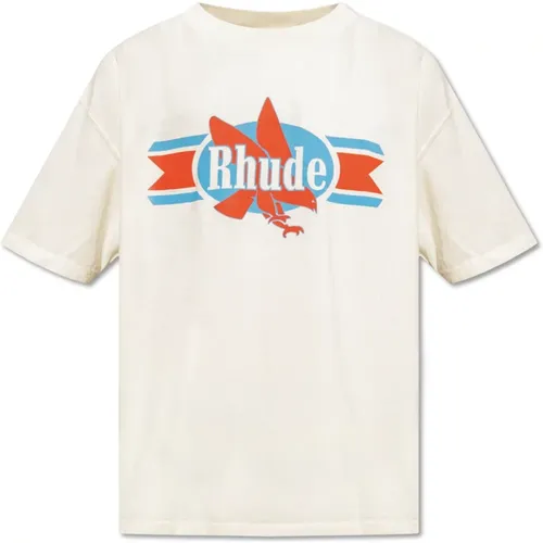 Baumwoll T-Shirt Rhude - Rhude - Modalova