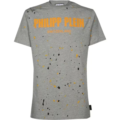 T-Shirts , Herren, Größe: S - Philipp Plein - Modalova
