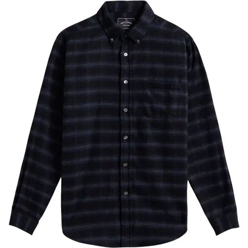 Abstraktes Kariertes Flanellhemd , Herren, Größe: 2XL - Portuguese Flannel - Modalova