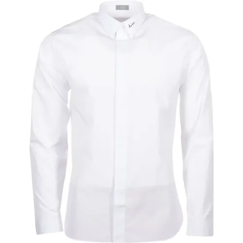 Klassische Weiße Bluse , Herren, Größe: M - Dior - Modalova