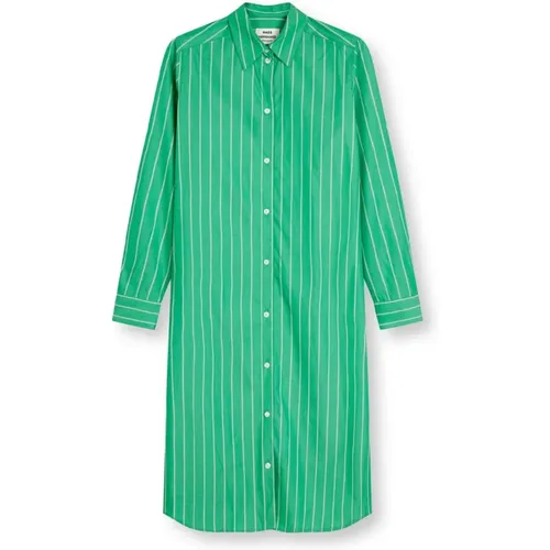 Striped Shirt Dress Yarpo Crissy , female, Sizes: XL, S, 2XL, M - Mads Nørgaard - Modalova