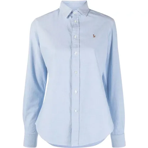 Classic Button Front Long Sleeve Shirts , female, Sizes: 2XS - Ralph Lauren - Modalova