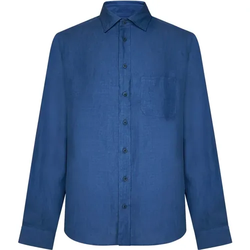 Linen Classic Bd Shirt , male, Sizes: L, XL, M, S - Sease - Modalova