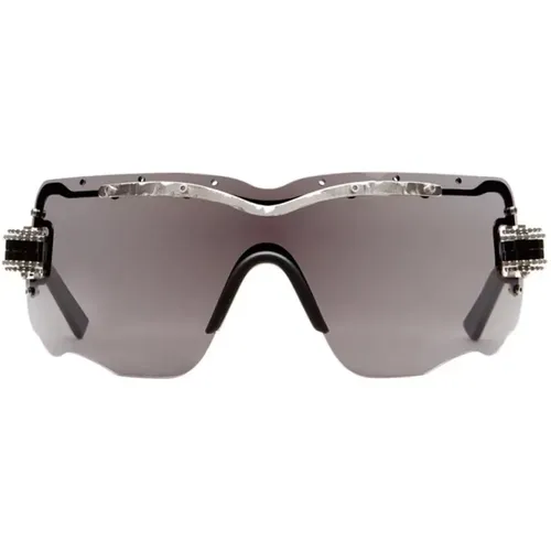 Maske E15 Sunglasses Black Silver , unisex, Sizes: ONE SIZE - Kuboraum - Modalova