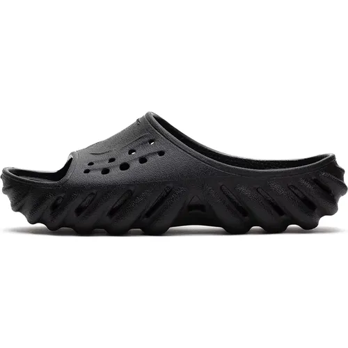 Echo Slide Sandalen , Herren, Größe: 36 EU - Crocs - Modalova