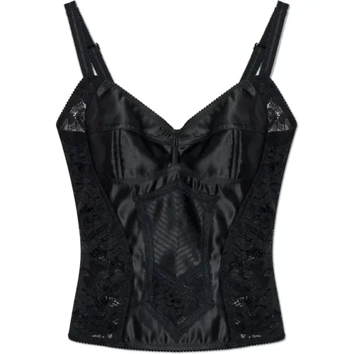 Lingerie-Stil-Top Dolce & Gabbana - Dolce & Gabbana - Modalova