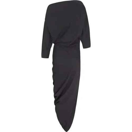 Asymmetric Hemp Dress , female, Sizes: XL, XS, 2XL, S, L, M - Cortana - Modalova