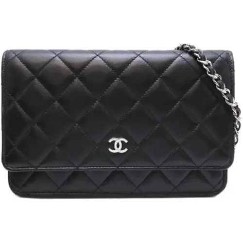 Pre-owned Leather wallets , female, Sizes: ONE SIZE - Chanel Vintage - Modalova