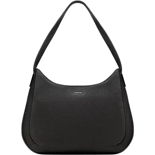 Elegant Shoulder Bag with Contrasting Details , female, Sizes: ONE SIZE - Calvin Klein - Modalova