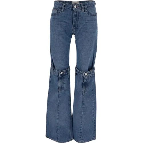 Flared Jeans , Damen, Größe: M - Coperni - Modalova