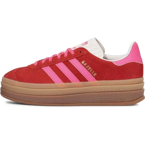 Mutiger Gazelle Sneaker Rot Rosa , Herren, Größe: 36 EU - Adidas - Modalova