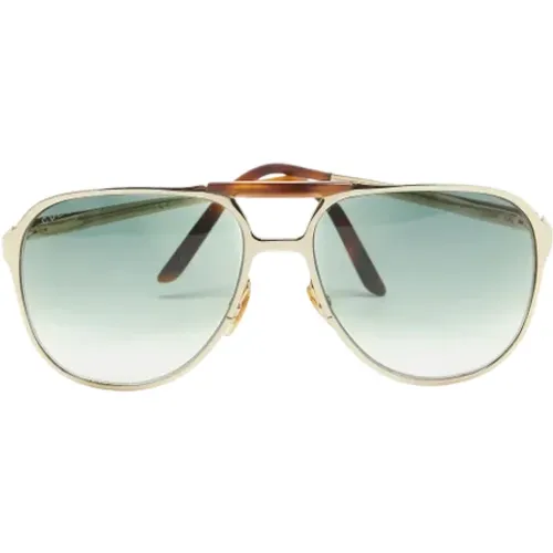 Pre-owned Acetate sunglasses , male, Sizes: ONE SIZE - Gucci Vintage - Modalova